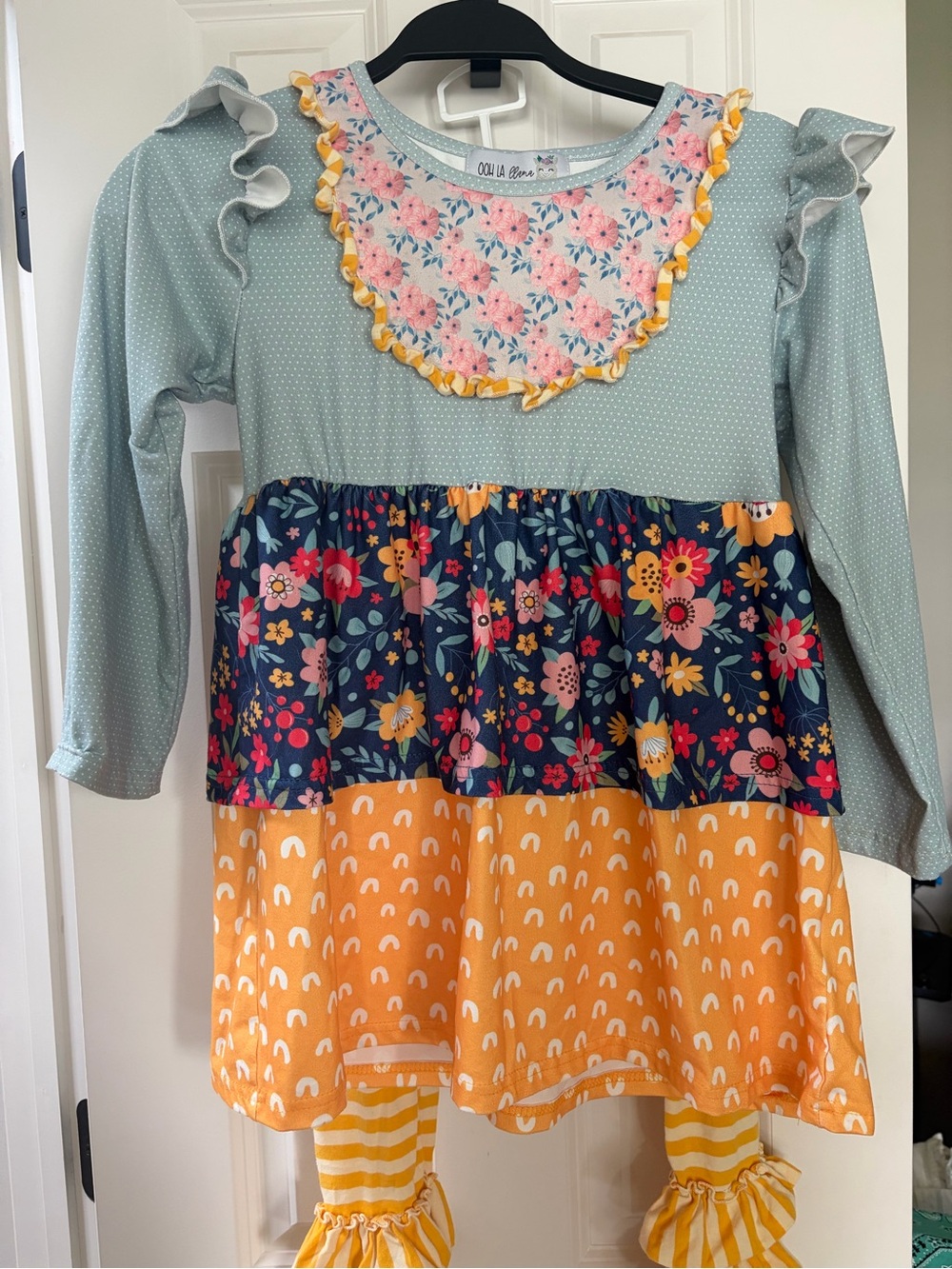 OOH LA Llama dress pants matching set 10/12